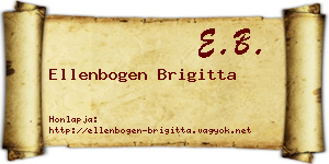 Ellenbogen Brigitta névjegykártya
